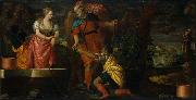 Paolo Veronese Rebecca at the Well oil painting